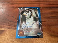 2025 Bowman University Chrome Koi Perich Blue Diamond Auto /150