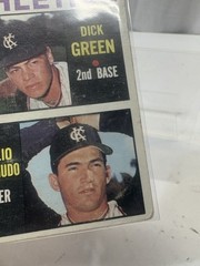 Topps 1964 #466 Athletics Rookie Stars Rookie Dick Green Aurelio Monteagudo