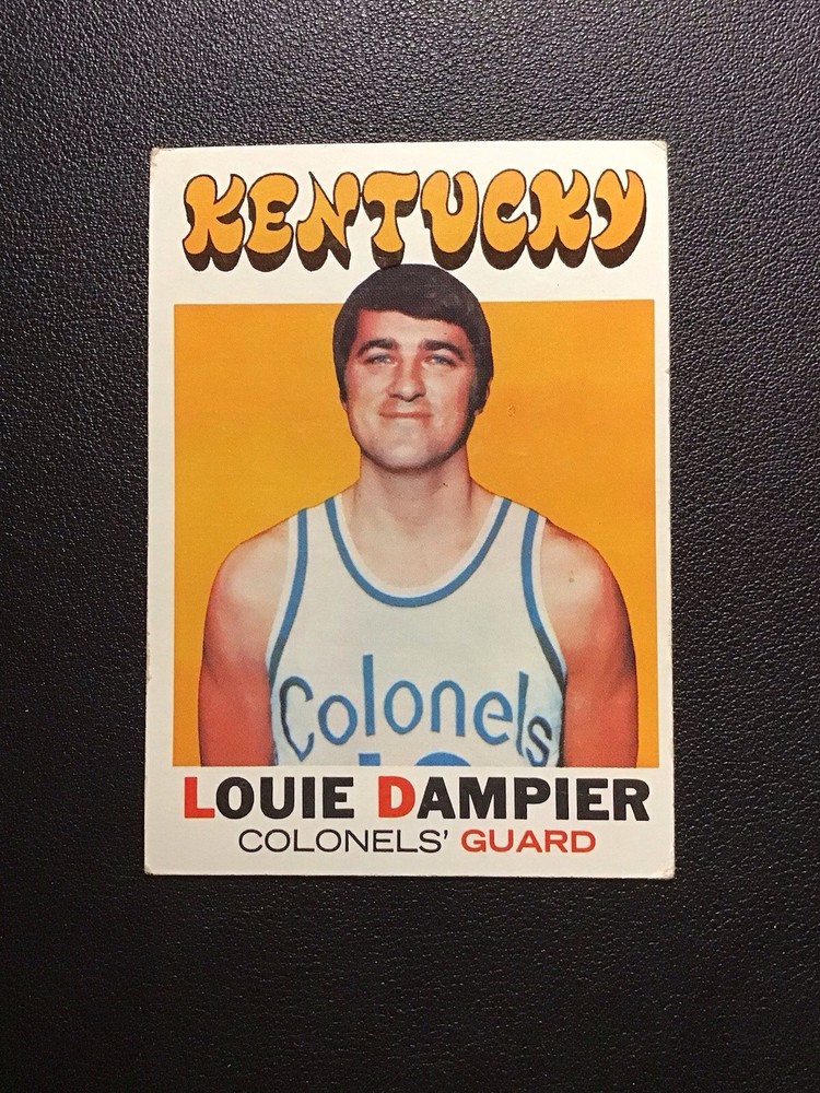 1971-72 Topps ABA Louie Dampier RC #224 VG