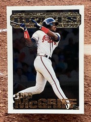 Fred McGriff 1994 Topps Black Gold #39 Atlanta Braves