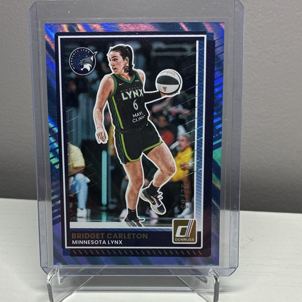 2025 Bridget Carleton Minnesota Lynx Lava /75