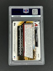 2017 Bowman Chrome JAZZ CHISHOLM #BCP207 1st Gold Shimmer /50 Prospects PSA 10