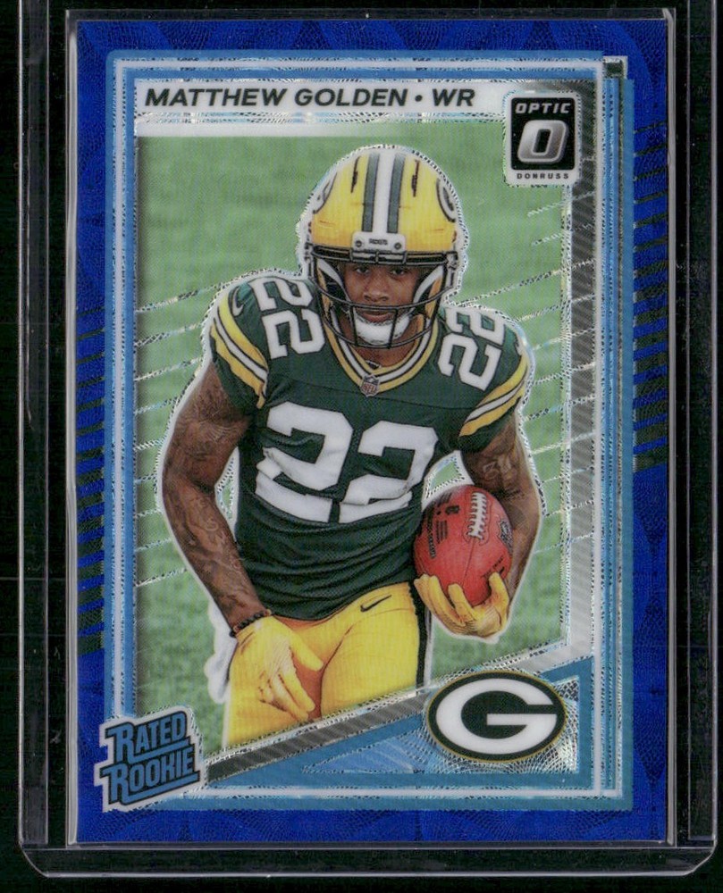 2025 Donruss Optic #205 Matthew Golden Blue Scope