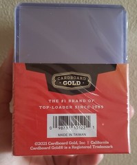25 Top Loaders- Cardboard Gold (3 by 4)