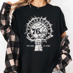 LeBron James Philadelphia 76ers Unisex Tshirt