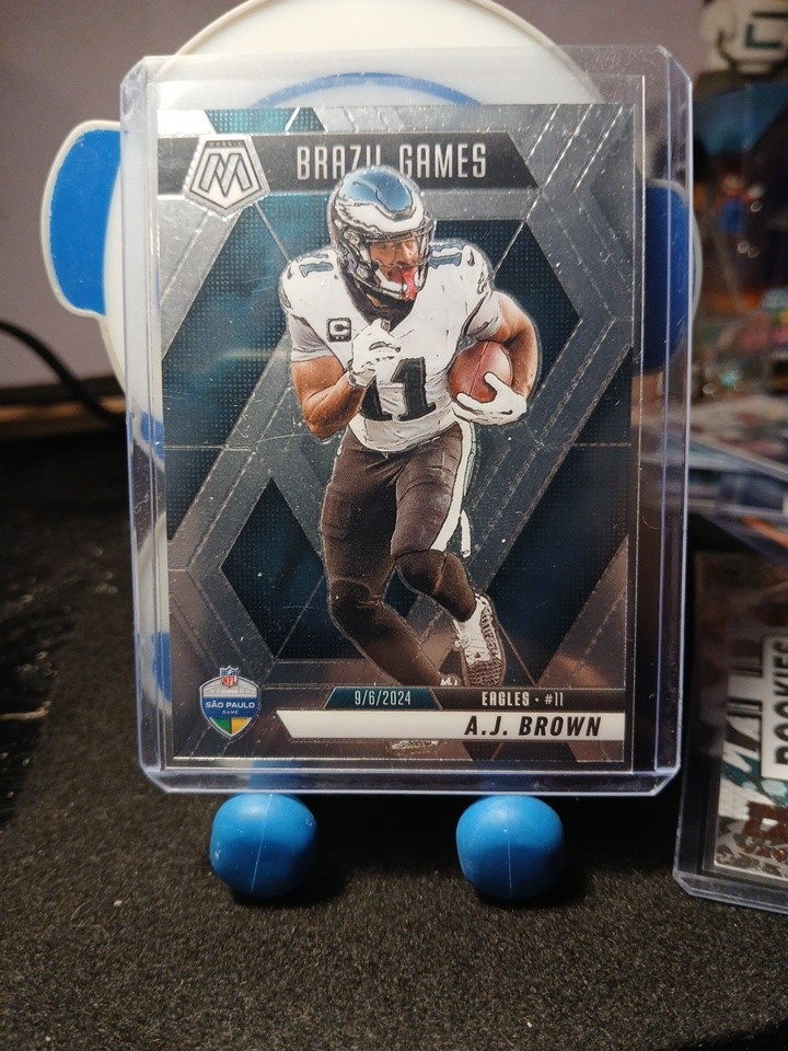 2025 Panini Mosaic A.J. Brown Brazil Games No. 266