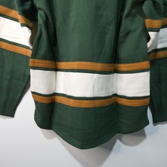 Minnesota Hockey Hoodie Mens Medium Lacer &rsquo;47 Brand Green Striped New