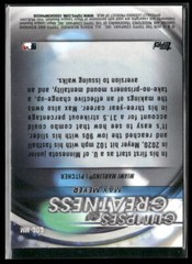 2020 Bowman Draft #GOG-MM Max Meyer Glimpses of Greatness