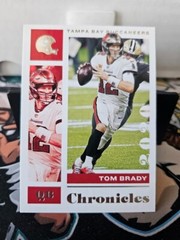 2020 Panini Chronicles Football Base Tom Brady Tampa Bay Buccaneers #90