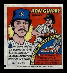 1979 TOPPS BASEBALL COMICS / SEE DROP DOWN MENU FOR COMIC YOU WILL RECEIVE.