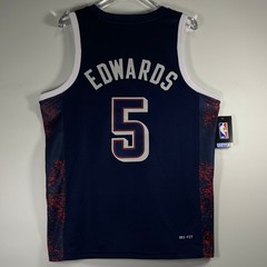 Anthony Edwards #5 Jersey, Dark Blue