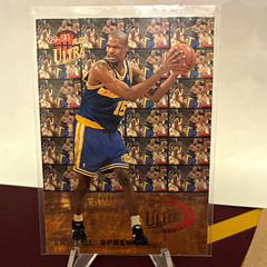 Fleer 1992-93 Ultra All Rookie Series Latrell Sprewell Warriors #8 /10 Insert