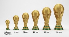 3D Printed FIFA World Cup Trophy Replica – Gold Silk PLA – 15cm