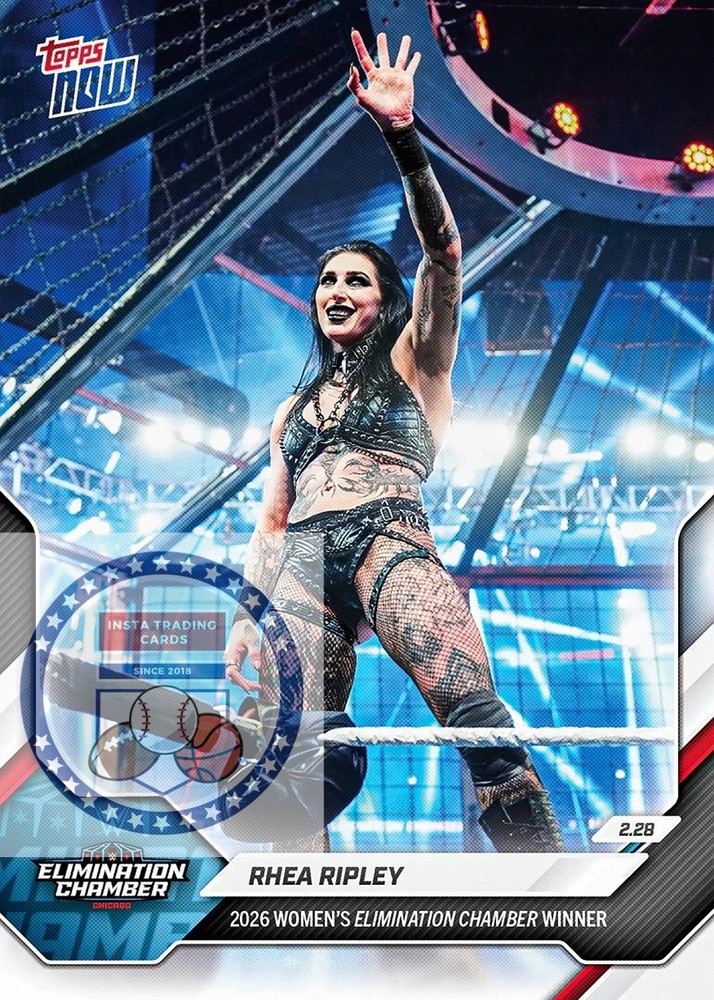 *PRE SALE* Rhea Ripley – 2026 WWE Topps NOW® – Card 22