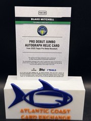 2025 Topps Pro Debut Blake Mitchell Jumbo Relic On Card Auto /150 SP KC Royals