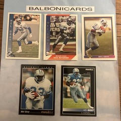 Mel Gray 5 Card Lot! Bowman Pacific Pinnacle NM+ Free Shipping!