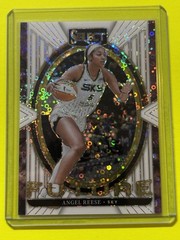 Angel Reese 2025 WNBA Select #22 Select Future White Disco 4/75 Chicago Sky SP