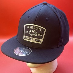 Zephyr Penn State Nittany Lions L Stretch Hat Cap Deep Navy/Black Color Est 1855