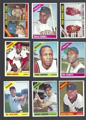 1966 Topps Complete Set /598 VG EX Mantle Mays Rose Banks Koufax Robinson Aaron