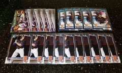 2025 BOWMAN CHROME DRAFT MITCH VOIT 1ST RC LOT x20 w/ INSERTS METS ROOKIE CARD