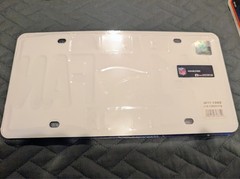 New England Patriots #1 Fan Metal Tag License Plate Novelty 12×6 Inch