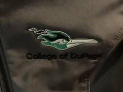 College Of Dupage Chaparrals Gray PORT AUTHORITY Soft Shell Women’s Jacket SZ S