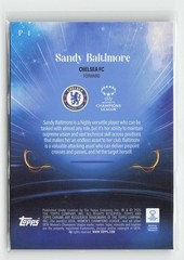 2025-26 Topps Chrome UEFA Women&rsquo;s #P-4 Sandy Baltimore Poetic Precision