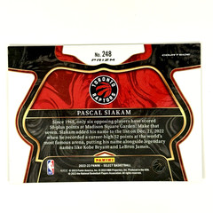 Pascal Siakam 2022-23 Panini Select Courtside Elephant Prizm SSP #248 Raptors