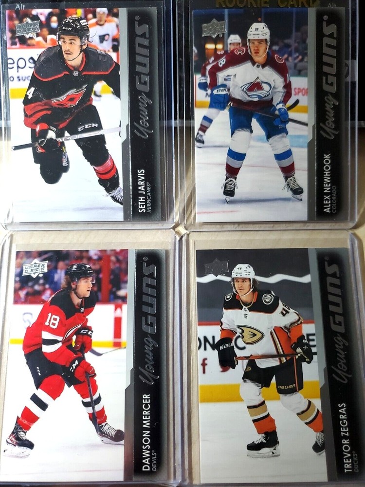 2021-22 UD YOUNG GUNS SERIES 1 YOU PICK Raymond Zegras Caufield Moritz Seider