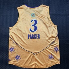 Vintage 2008 Adidas WNBA Los Angeles Sparks Candace Parker Jersey Sz Large RARE