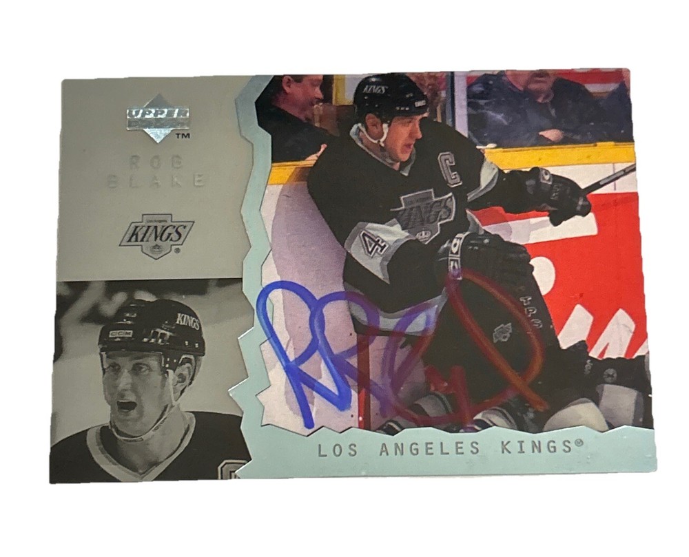 Autograph 1996-97 Upper Deck Ice – #29 Rob Blake NHL HOF