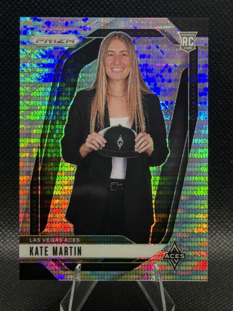 2024 Panini Prizm WNBA Kate Martin Rookie #148 Pulsar Prizm /499 RC Aces