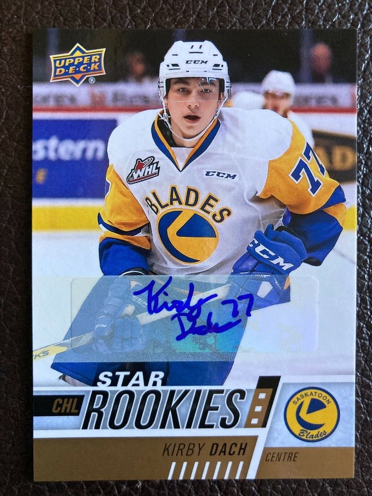 2017-18 Upper Deck Kirby Dach Auto Autograph