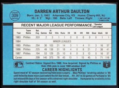 1988 Donruss #309 Darren Daulton