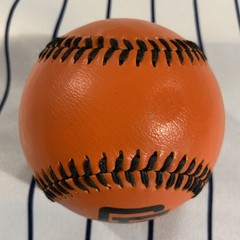 San Francisco Giants Logo Orange 1993 Chevron Team Stars Souvenir Baseball Ball