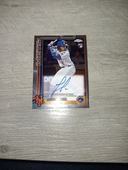 Luisangel Acuna Rookie Autographs 2025 Topps Chrome – #RA-LA (AU, RC)