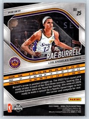 2025 Panini Prizm WNBA #25 Rae Burrell Ice Prizms Basketball