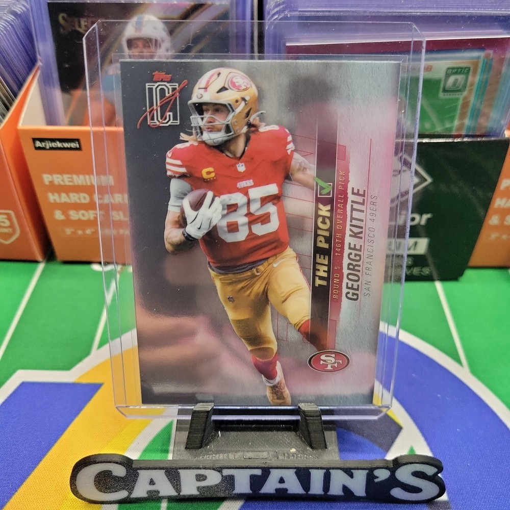 2025 Topps Signature Class #TP-28 The Pick George Kittle