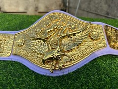 WWWF Bob Backlund Antonio Inoki Heavyweight Wrestling Championship Title Belt