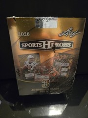 2026 Leaf Metal Sports Heroes Multi-Sport Factory Sealed Hobby Box