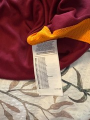 Nike AS Roma 2015-16 Home Jersey Men&rsquo;s Dri- Fit Soccer Football Shirt size XL