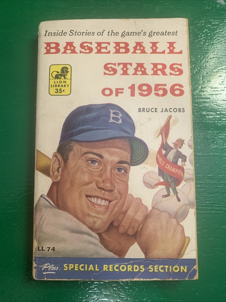 Baseball Stars of 1956 Snider Mantle Williams Musial Aaron Berra Mays Mathews ++