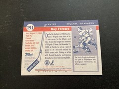 RAY FERRARO 2000-01 TOPPS HERITAGE HOCKEY #191