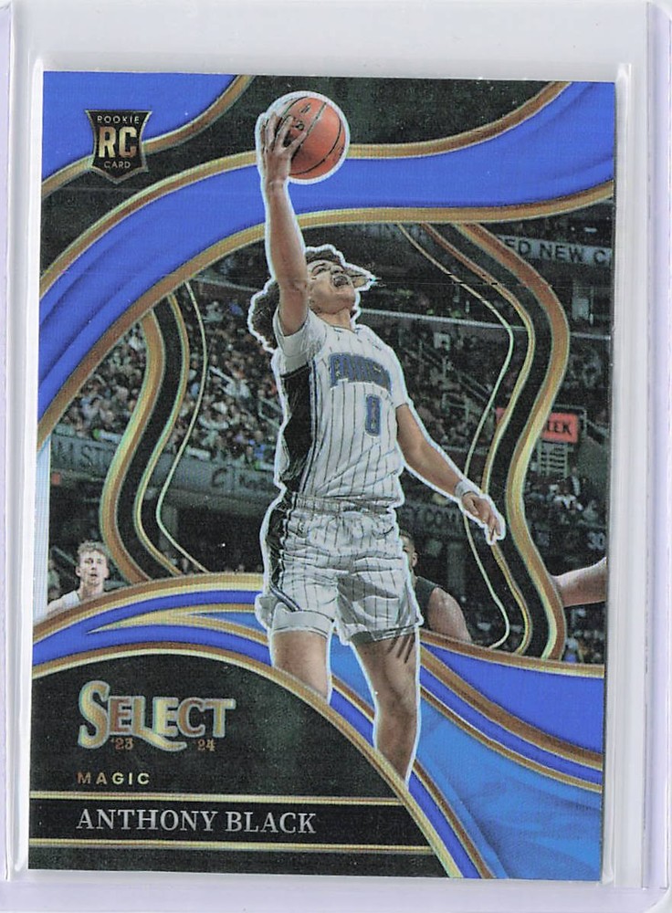 2023-24 Panini Select ANTHONY BLACK Courtside #296 Blue Holo