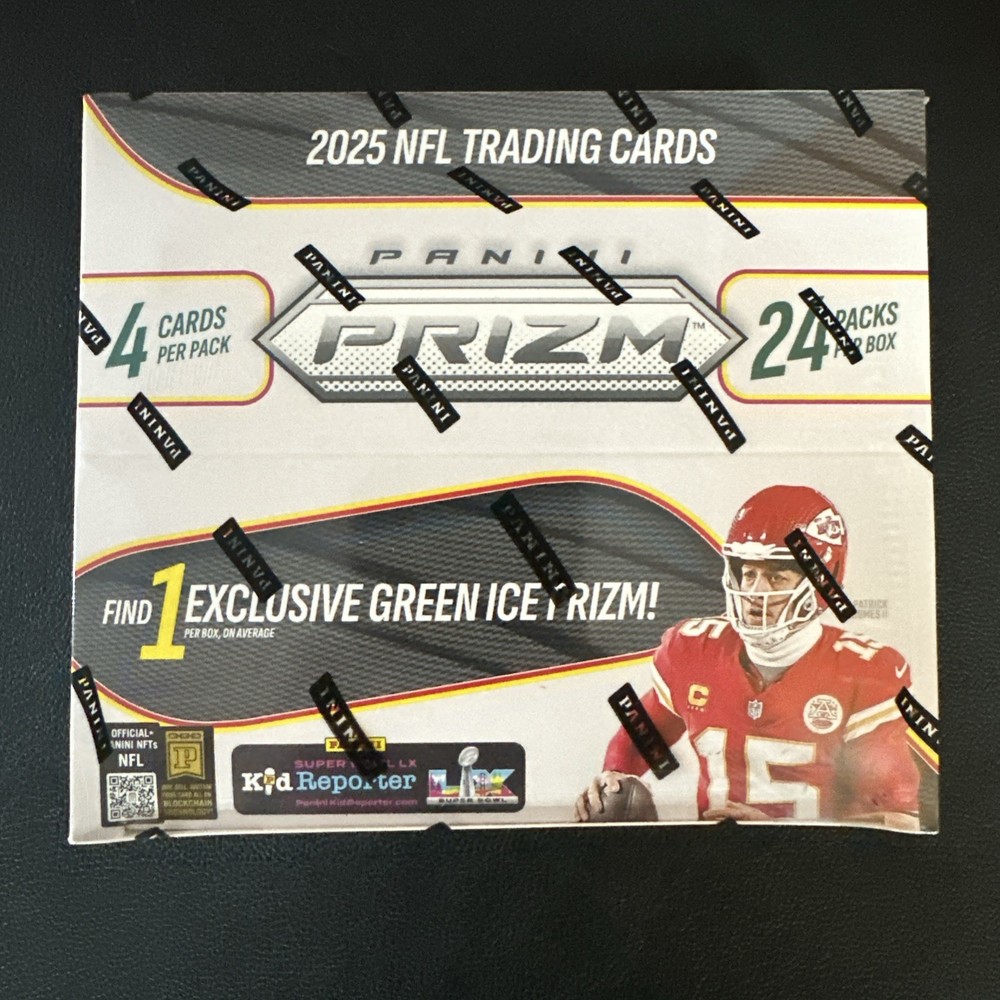 2025 Panini Prizm Football Retail Box (Factory Sealed) QTY FREE SHIPPING