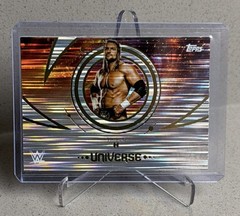 Triple H Flare Parallel 2025 WWE Topps Universe Hobby Exclusive Foil Holo #195