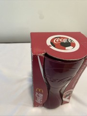 2022 FIFA Qatar World Cup Soccer McDonald&rsquo;s Glass Promotional Give Away PURPLE
