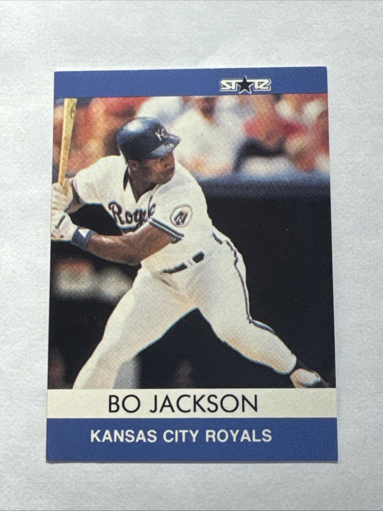 Bo Jackson ~ Promo/Oddball/Broder ~ Late 1980’s ~ Early 90’s🎖️Sharp!🎖️