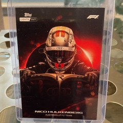 F1 Topps Chrome / Lights Out Nico Hulkenberg 5-Card Lot Halo Portrait /299