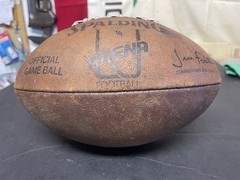 VINTAGE 80 Arena Football League Official Spalding Game Ball Ironman